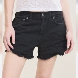 Aerie Daydream Denim Short Large Charcoal Ash
